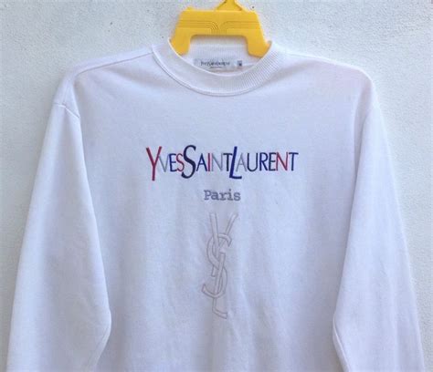 camisa yves saint laurent|saint laurent sweatshirt.